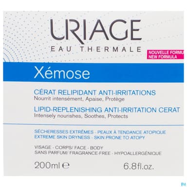 URIAGE XEMOSE CERAT RELIPID 200ML