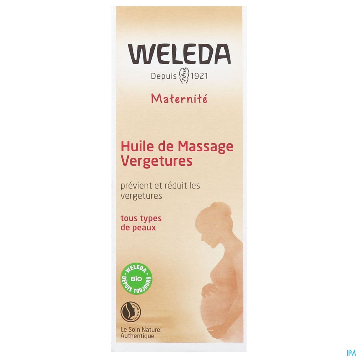 WELEDA HLE MASSAGE VERGETURE 100ML