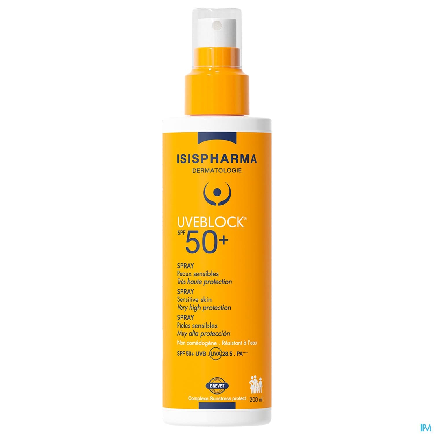 UVEBLOCK SOL SPF50+ SPR 200ML