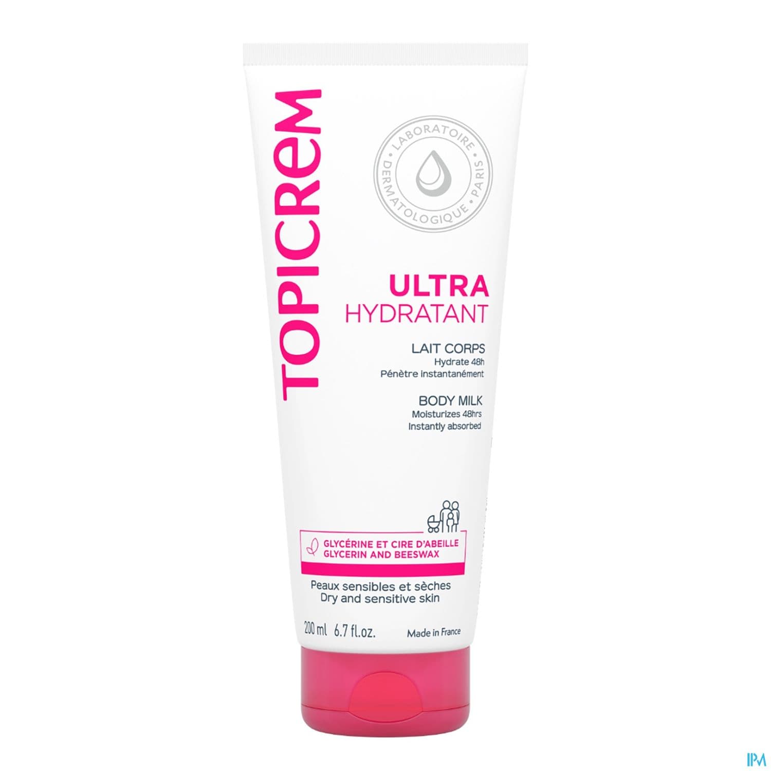 TOPICREM ULT/HYDR LAIT CORP 200ML