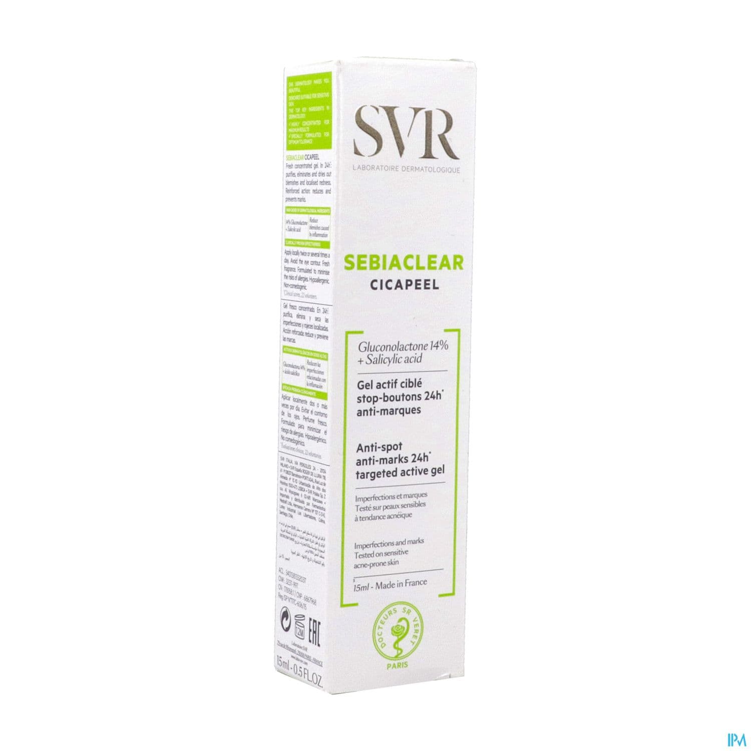 SVR SEBIACLEAR CICAPEEL 15ML