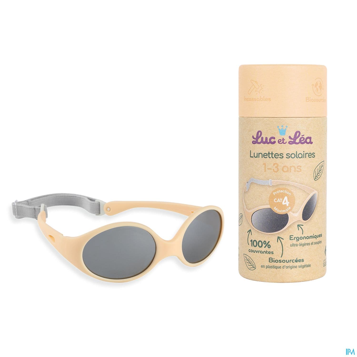 Luc Et Lea Lunette De Soleil Biosourcees 1/3a Peche