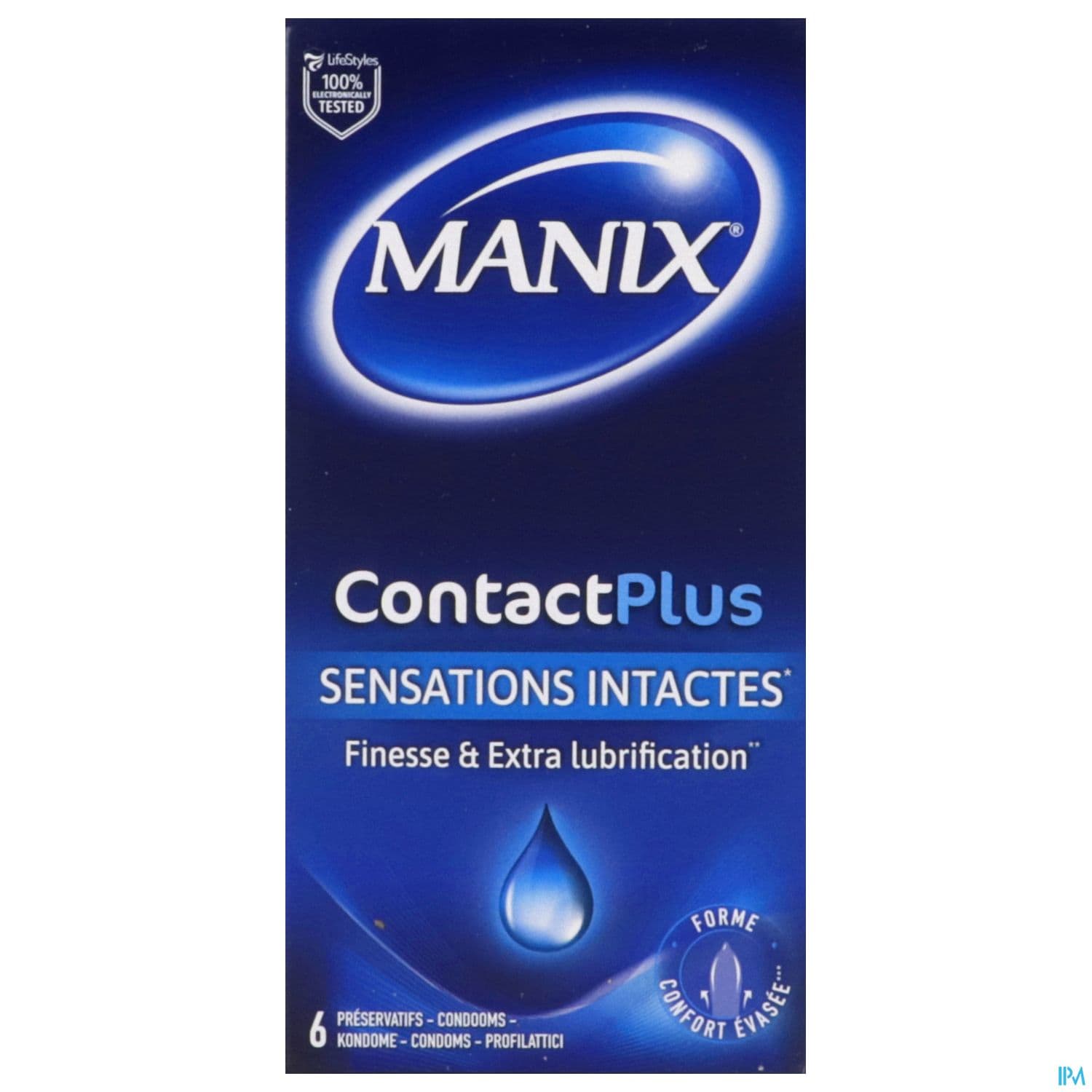 Manix Contact Plus Preservatif 6