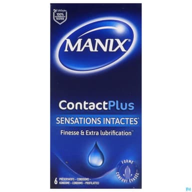 Manix Contact Plus Preservatif 6