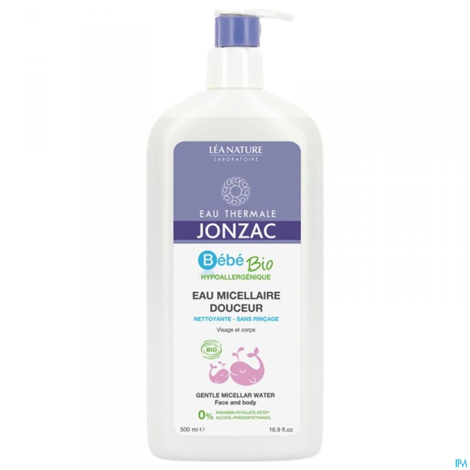 JONZAC BB EAU MICEL DOUCEUR 500ML