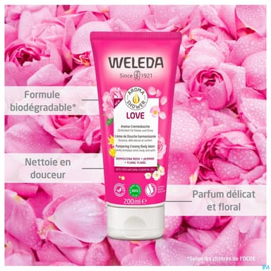 WELEDA CR DOUCHE LOVE 200ML