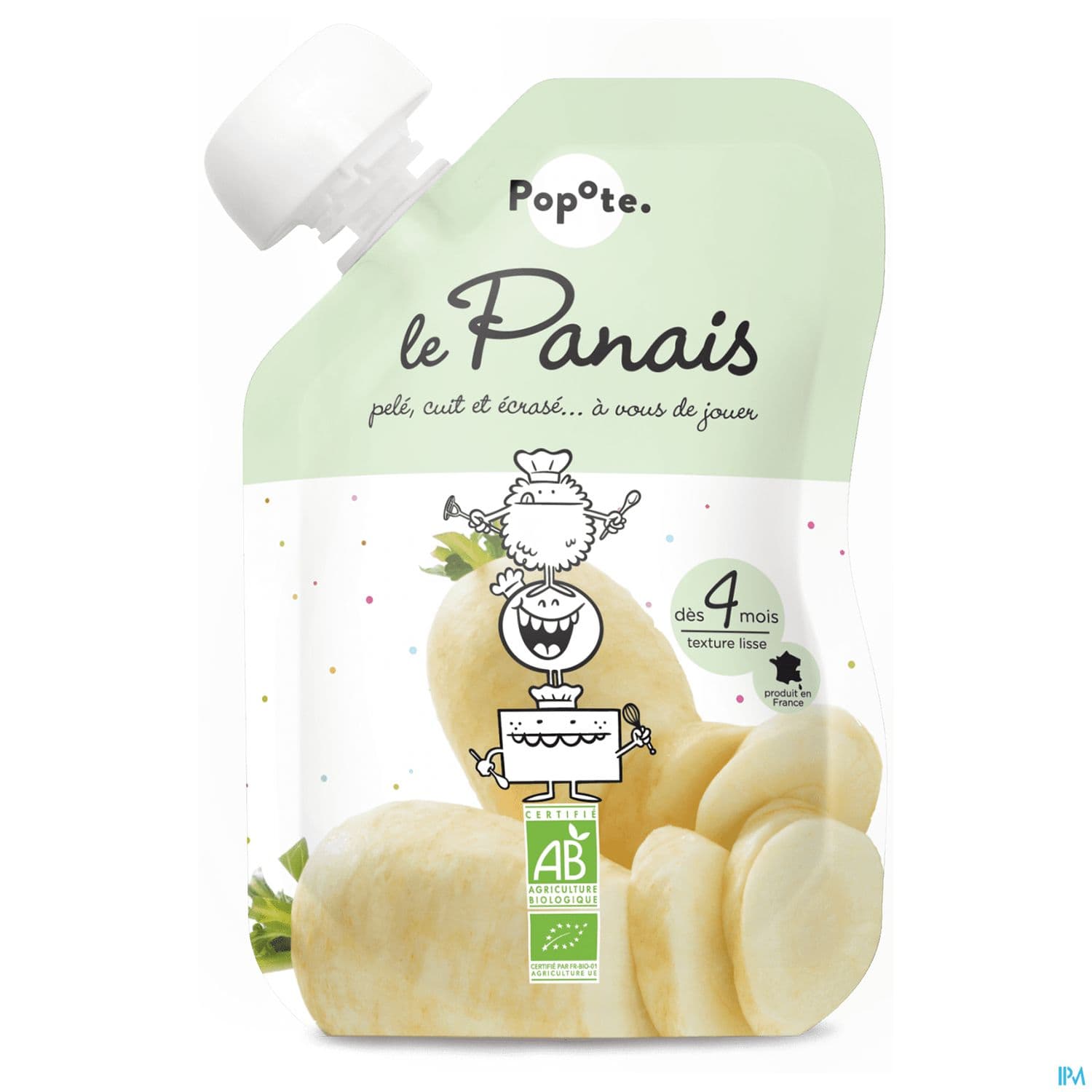 POPOTE PUREE PANAIS 120G