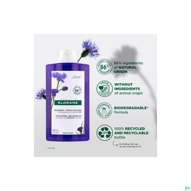KLORANE SH CENTAUREE FL400ML