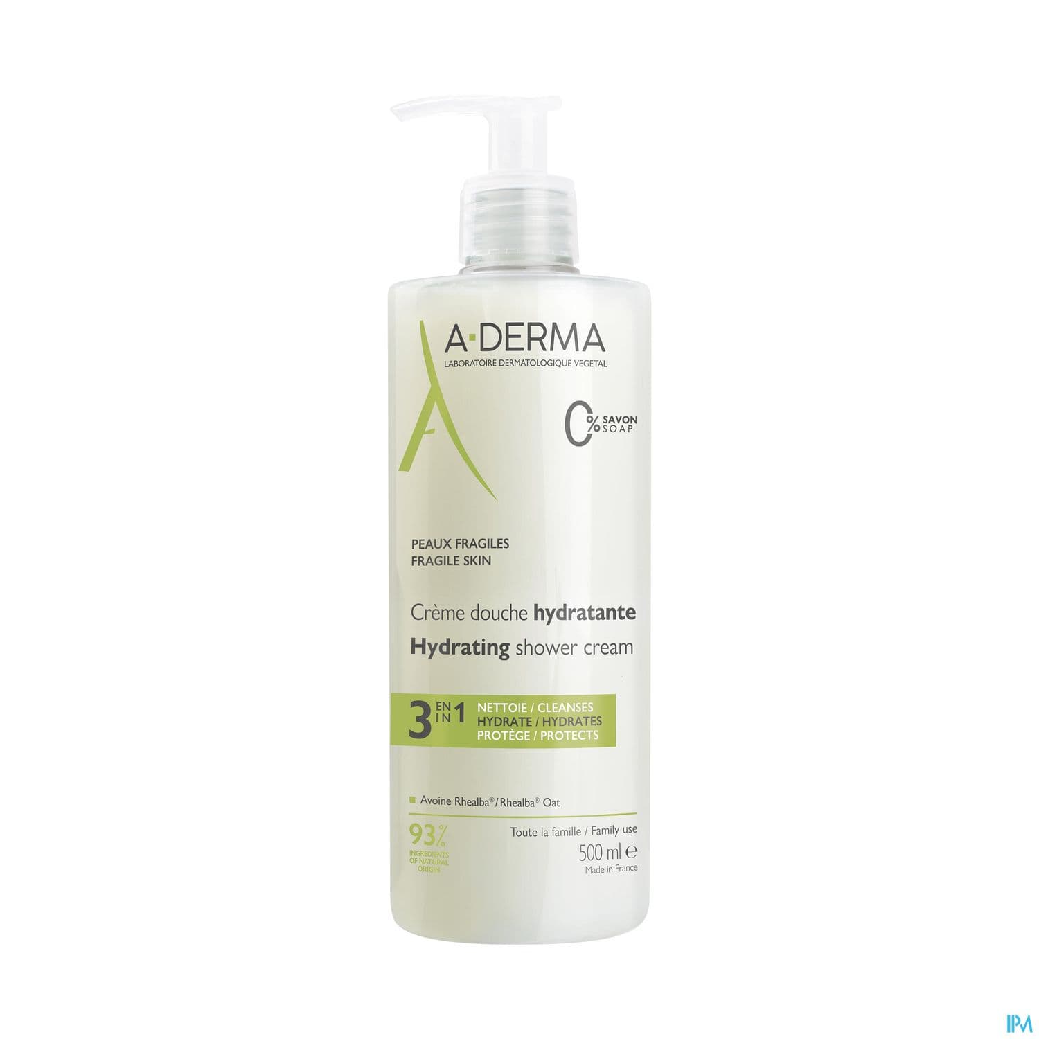 A-DERMA CR DCH HYDRATANTE 500ML
