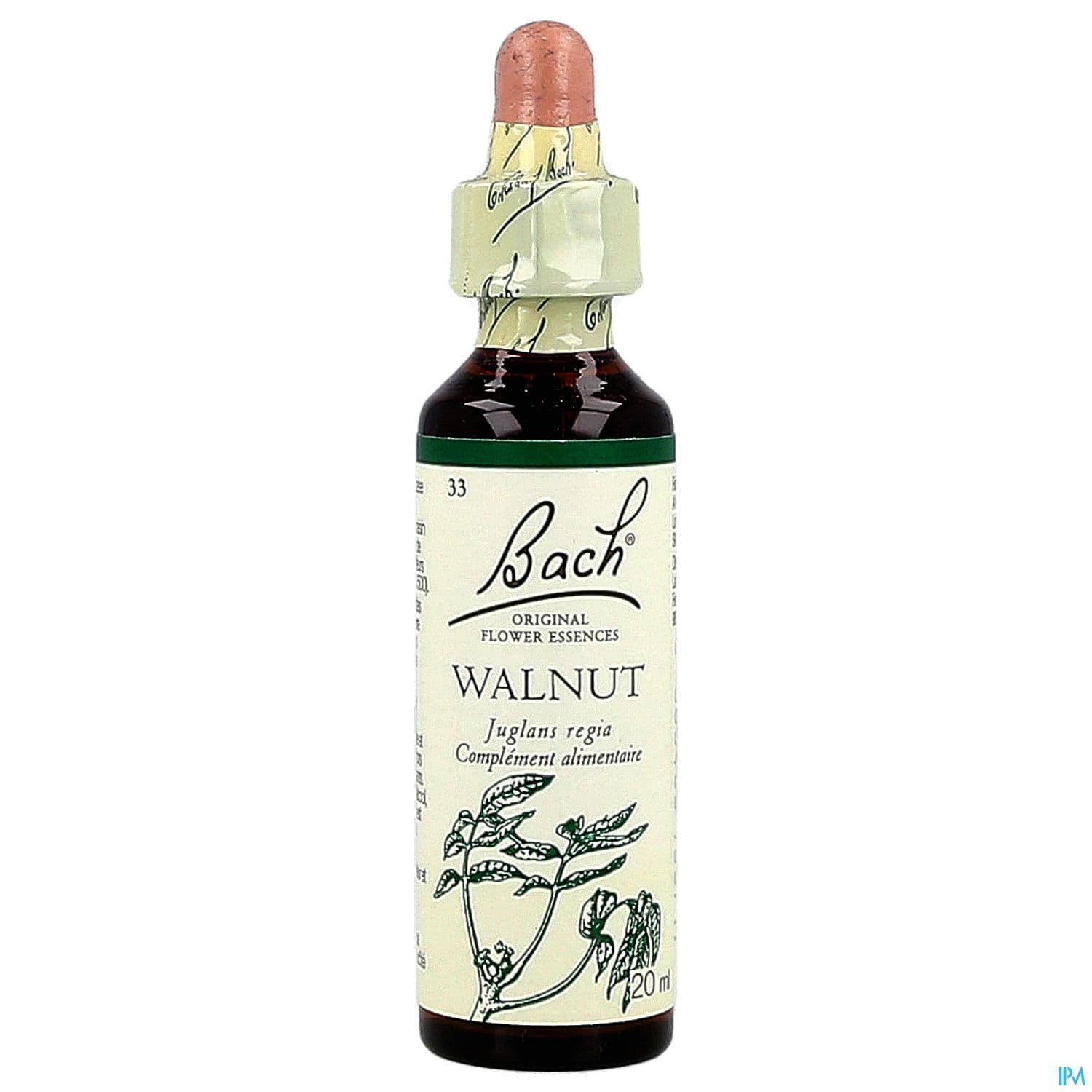 Fleurs De Bach Original 33 Walnut Compte Gouttes 20ml