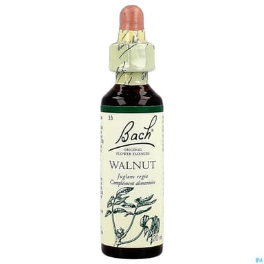Fleurs De Bach Original 33 Walnut Compte Gouttes 20ml
