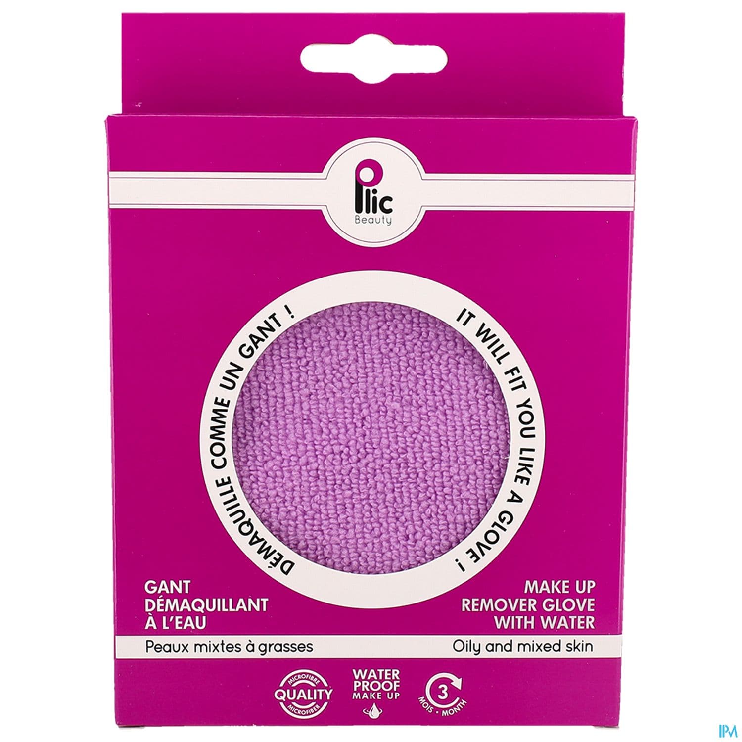 Plic Beauty Gant Demaquillant Peaux Grasses