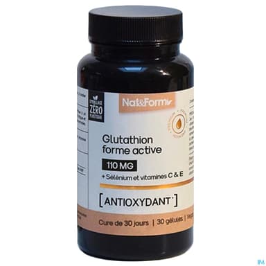 Nat Et Form Glutathion Gelule Vegetale 30