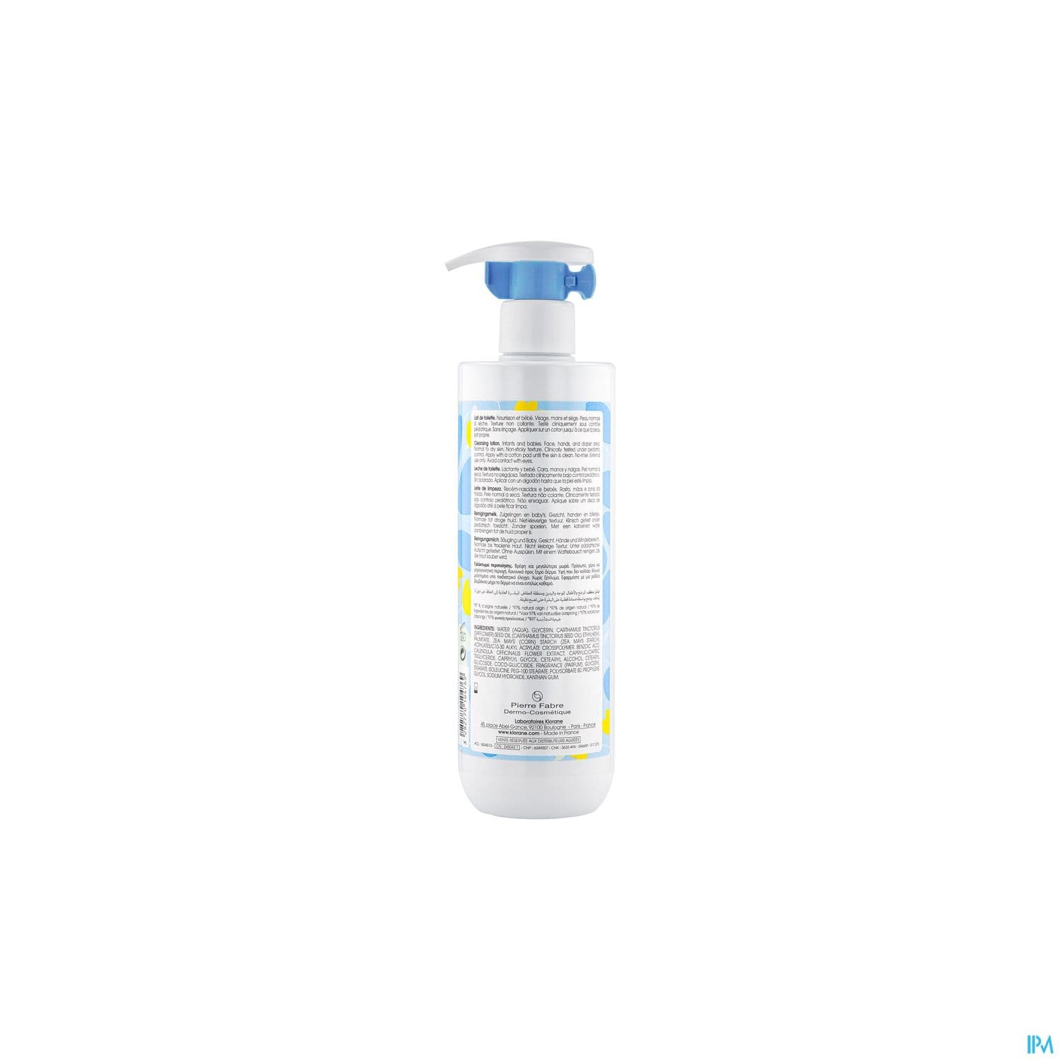 Klorane Bb Lait Hydratant 500ml