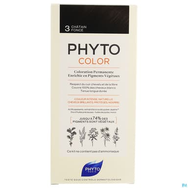 PHYTO COLOR 3 CHATAIN FONCE