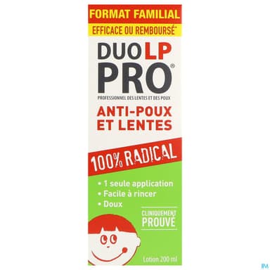 DUO LP-PRO LOTION A/POUX 200ML