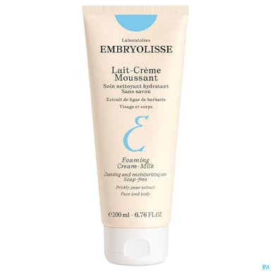 EMBRYOLISSE LAIT/CR MOUSSANT 200ML