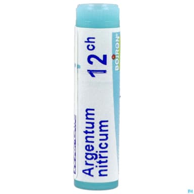 ARGENTUM NITRIC. 12CH DO GL B