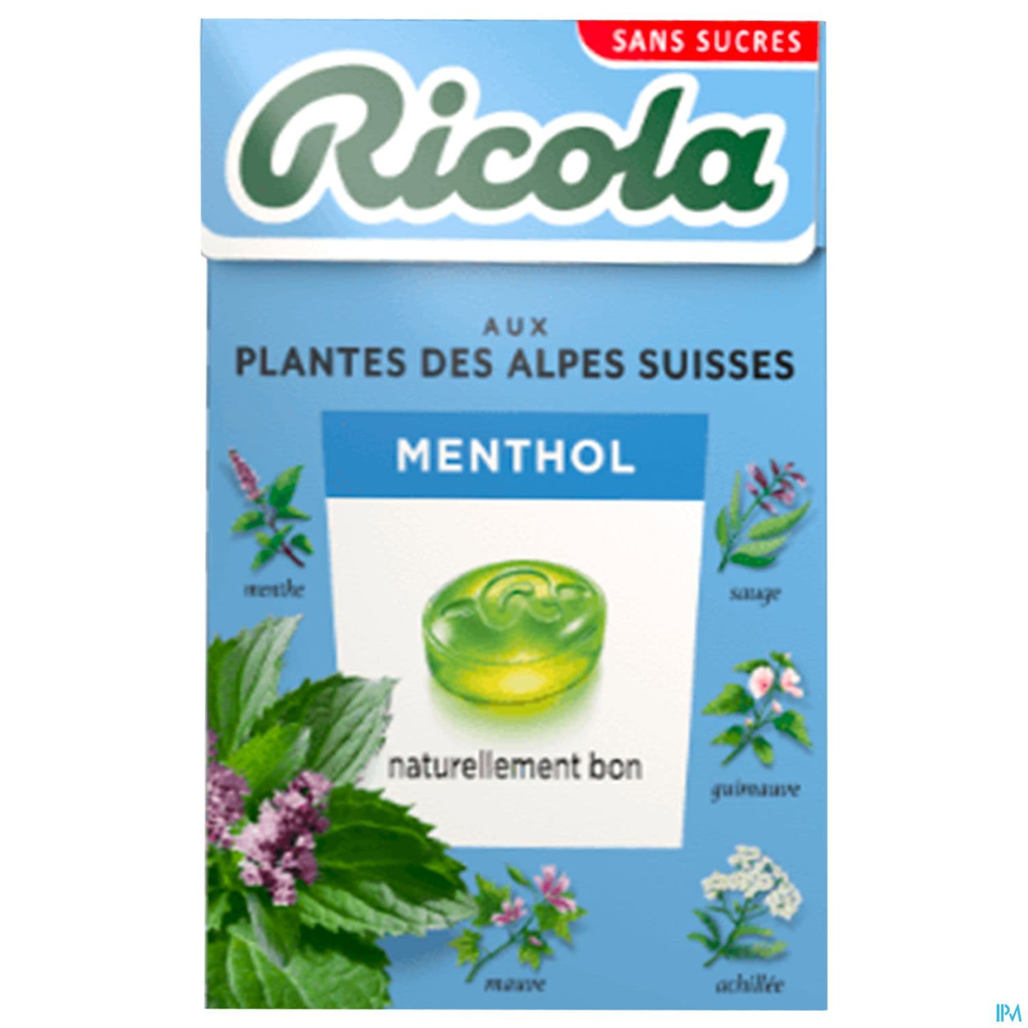 RICOLA BONBON MENTHOL 50G