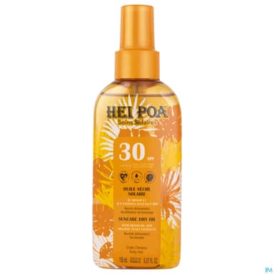 Hei Poa Huile Seche Solaire Spf30 Spray 150ml