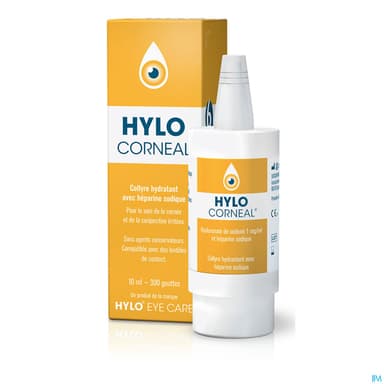 HYLO CORNEAL COLLYR HYDR FL10ML