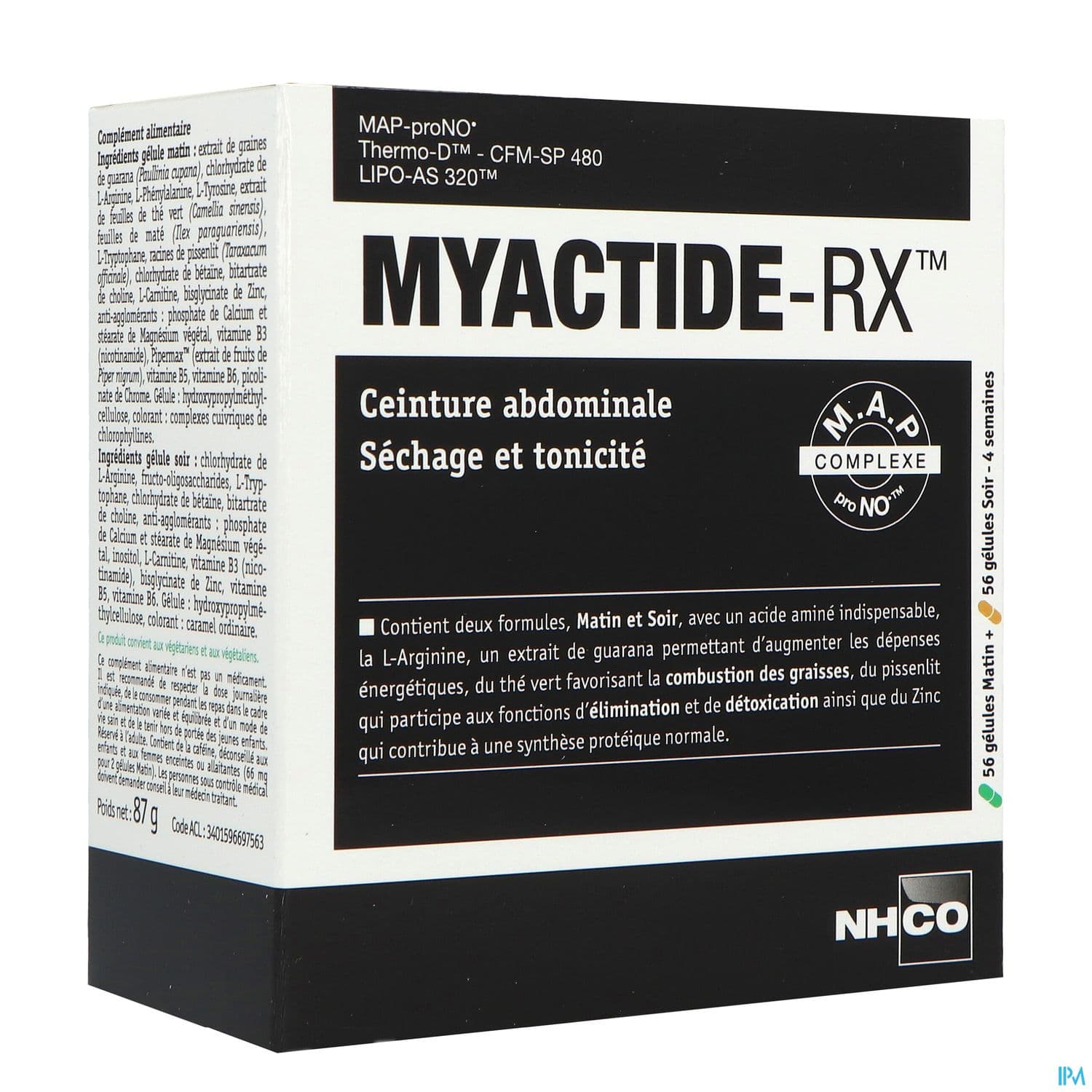NHCO MYACTIDE-RX ABDO GELUL56+56