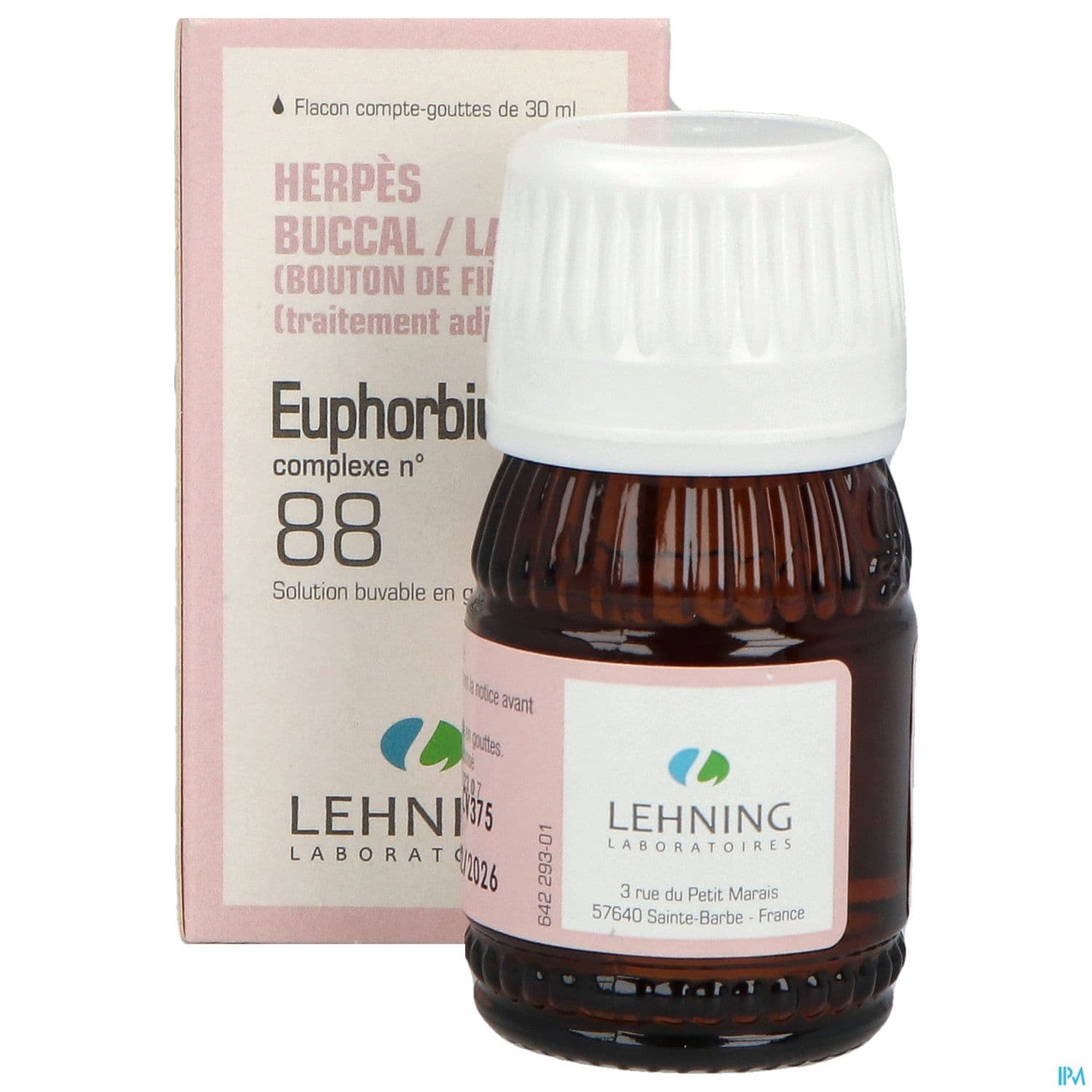 Lehning Complexe 88 Euphorbium Solution Buvable 30ml