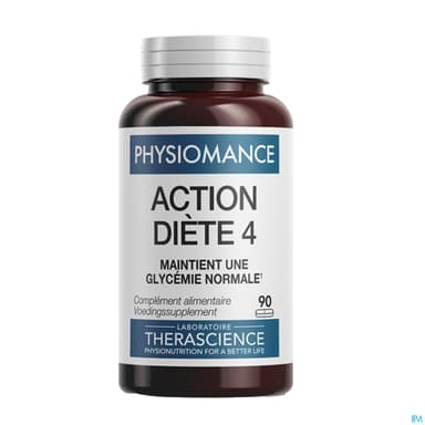 Therascience Physiomance Action Diete 4 Comprime 90