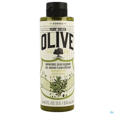 KORRES GEL DCH FL OLIVIER 250ML