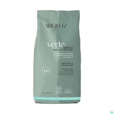 ARGILE VERT GRAIN CONC ARGILETZ1KG