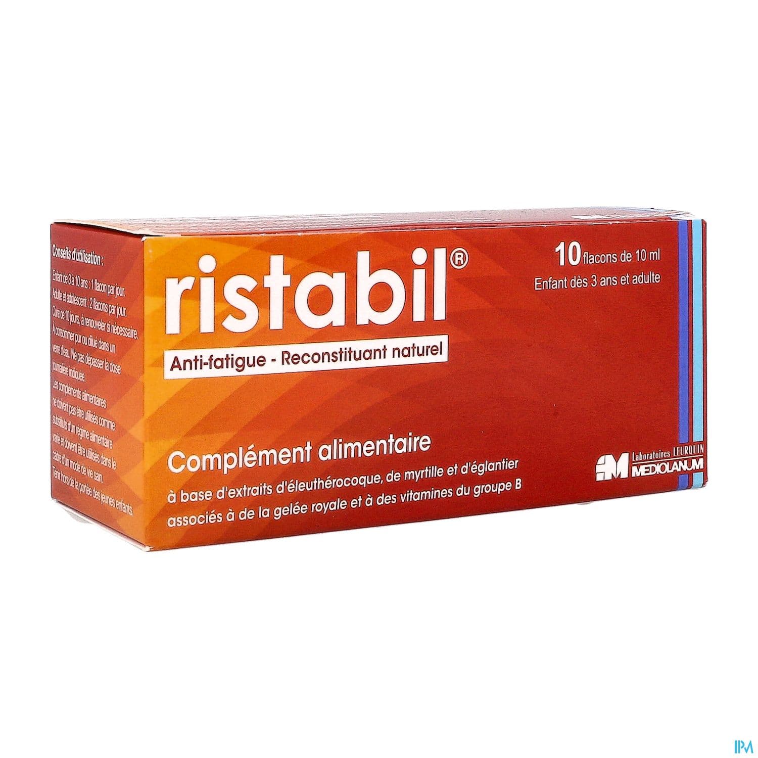 RISTABIL A/FATIGUE SOL BUV 10MLX10