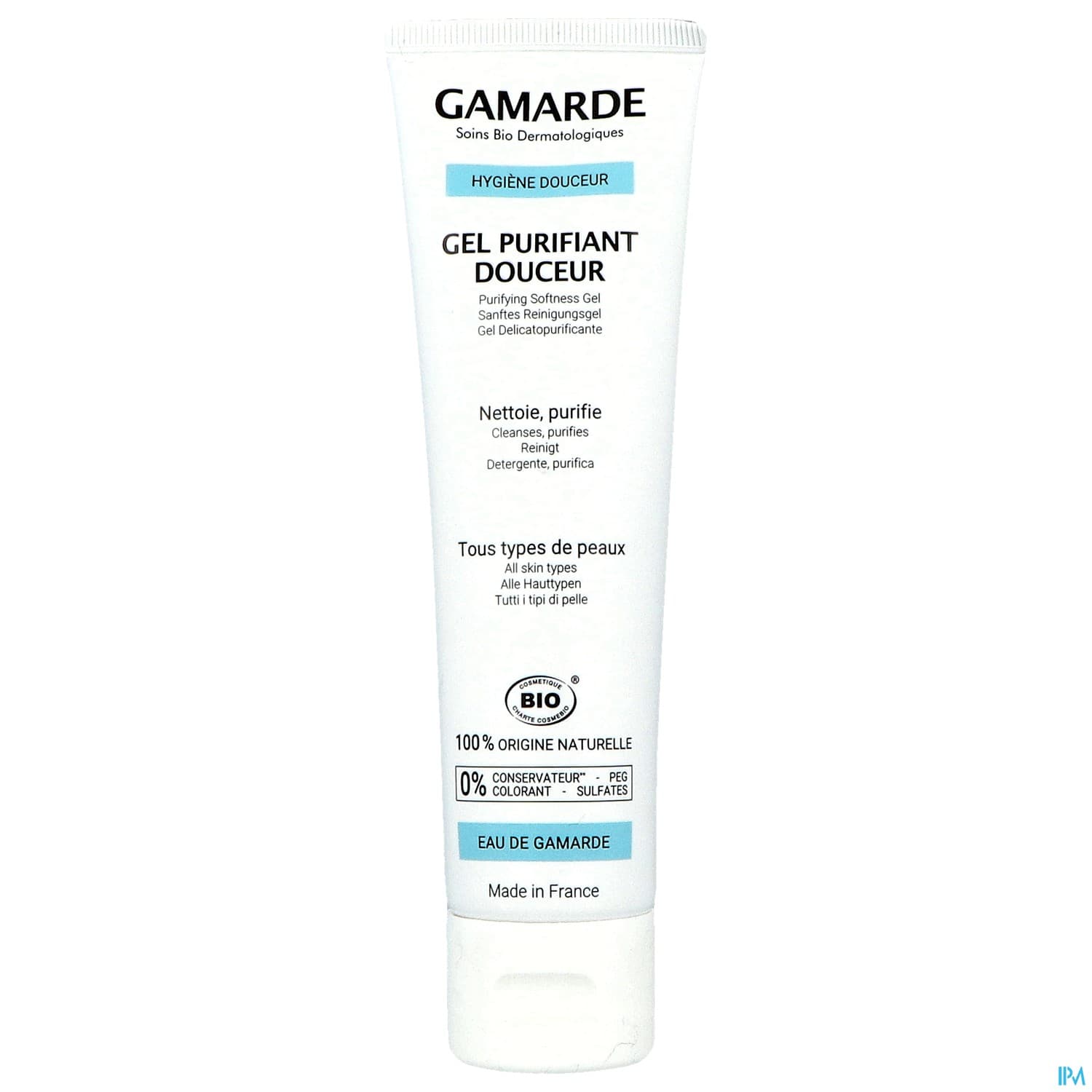 GAMARDE HYGIENE DOUC GEL PURIF100G