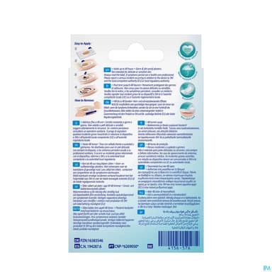 NEXCARE MAX HOLD WATERP PANS 12