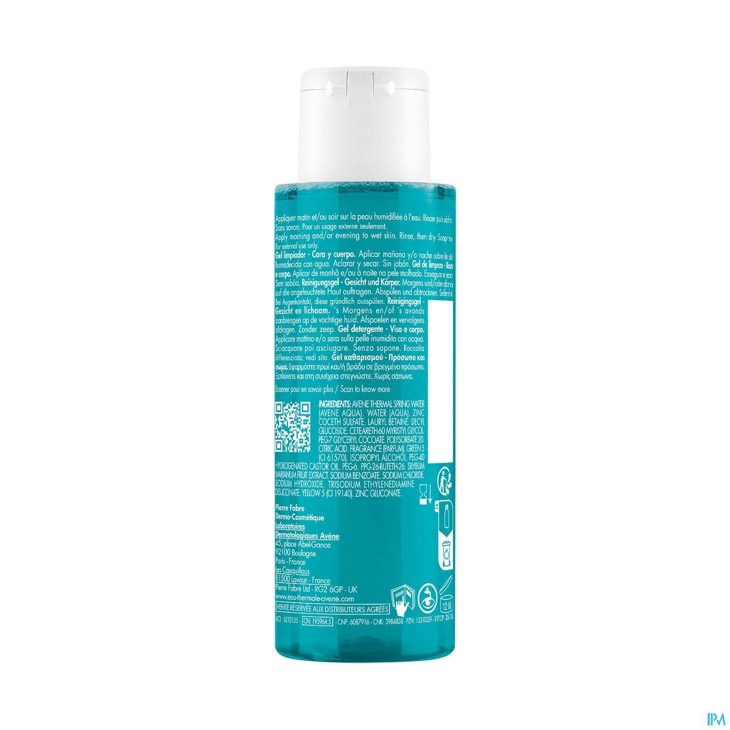 AVENE CLEANANCE GEL NETT 100ML