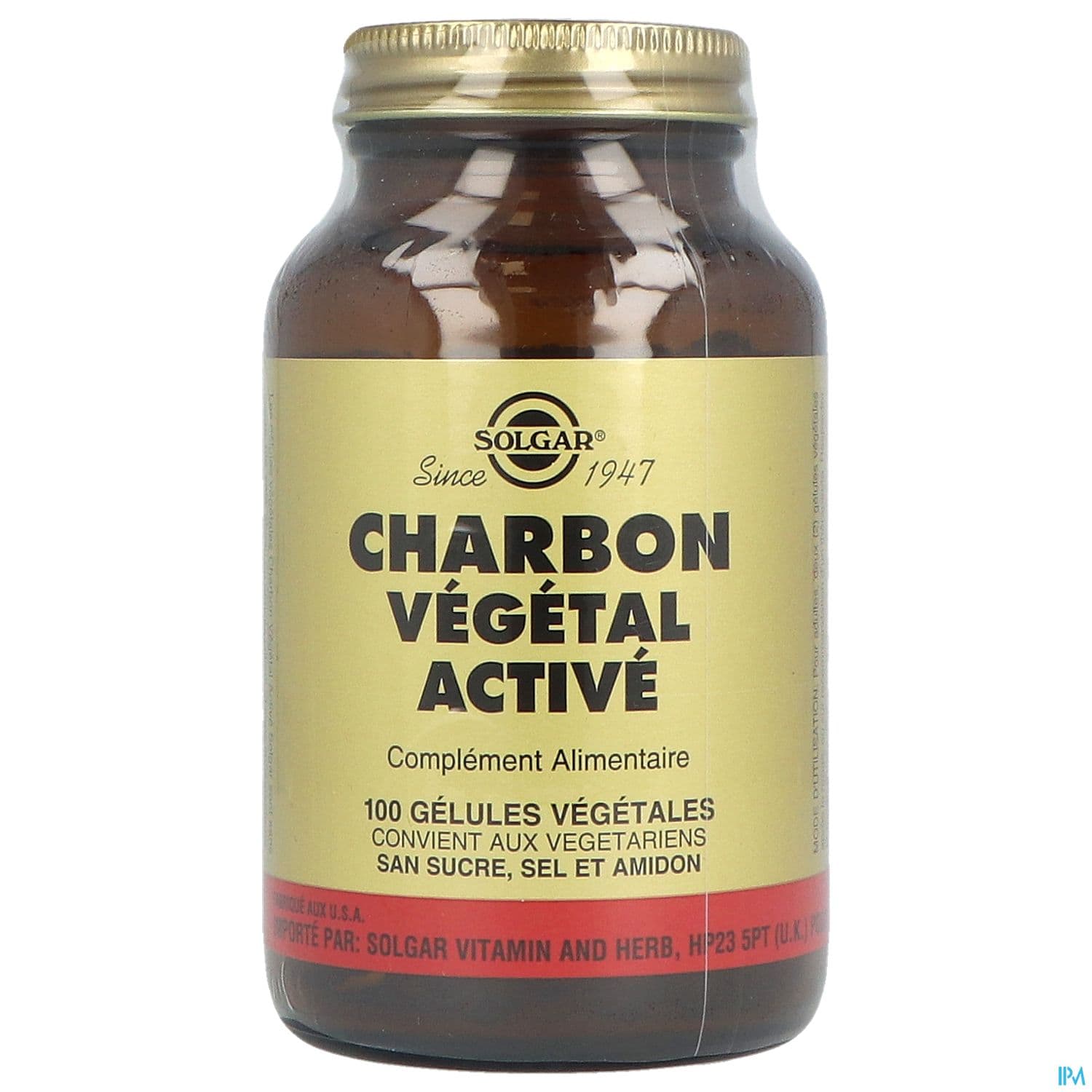 Solgar Charbon Vegetal Active Gelule Vegetale 100