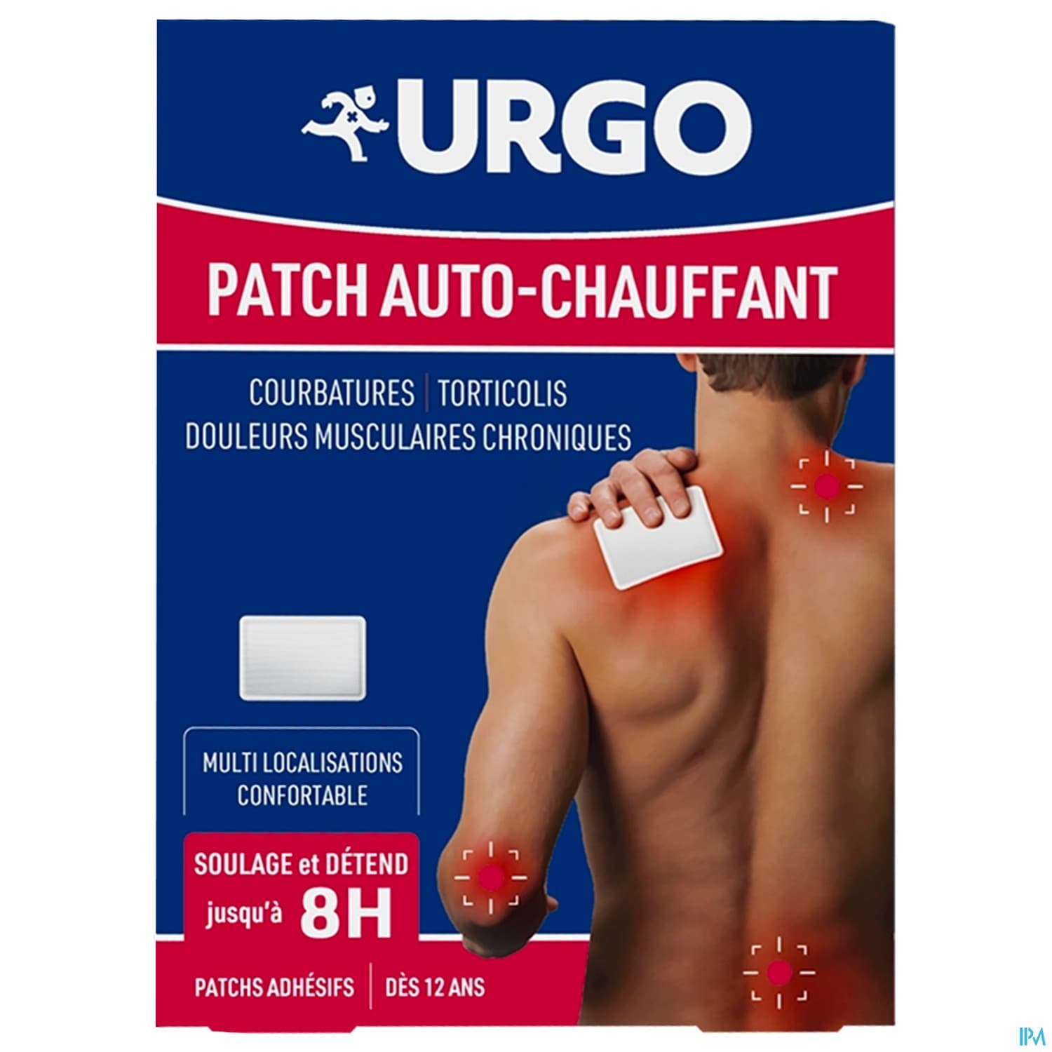 Urgo Patch Auto Chauffant Multilocalisation X4