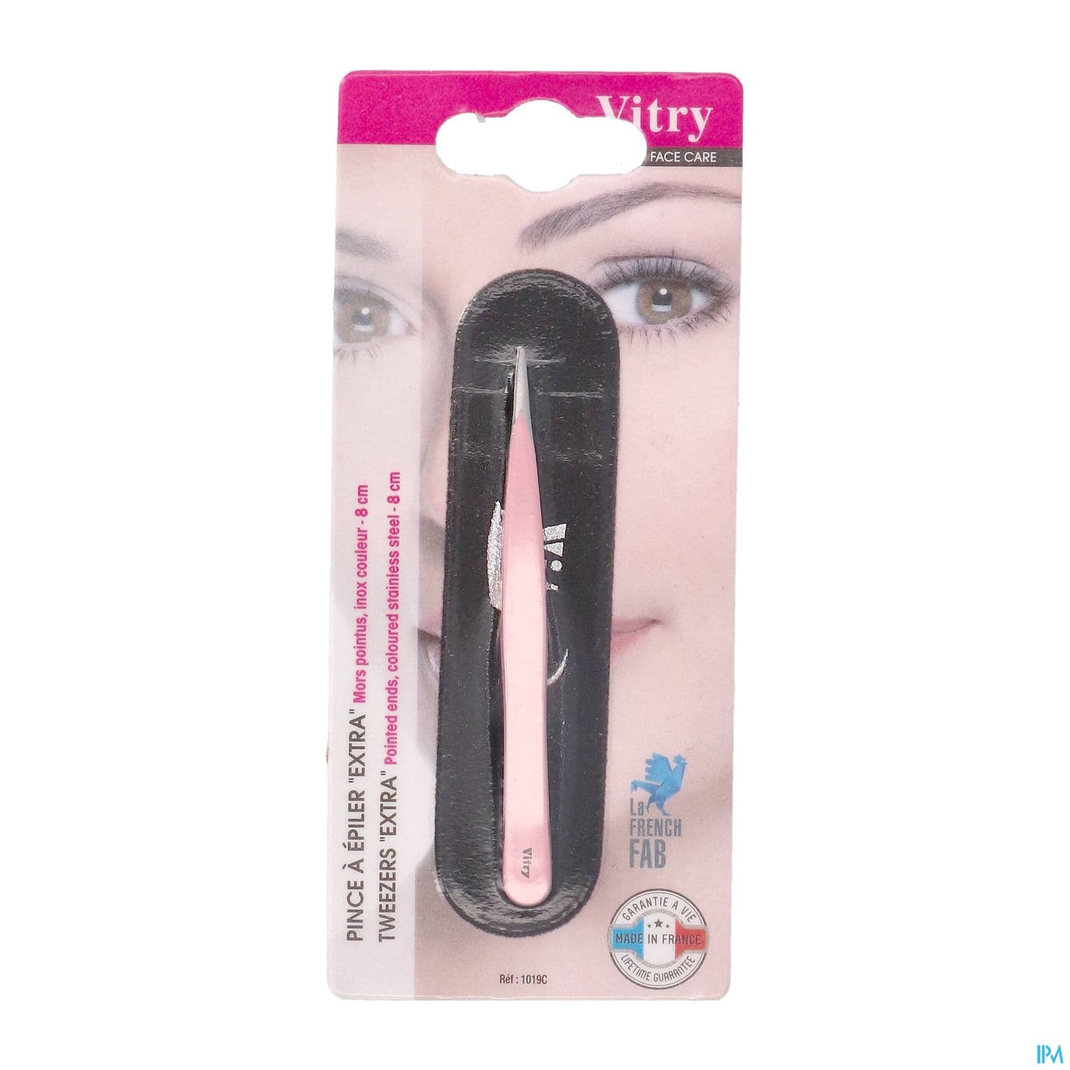Vitry Pince Epil Extra Couleur Mors Pointus