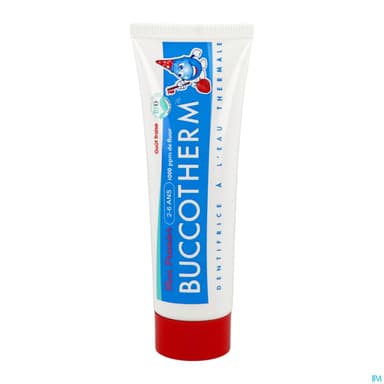 Buccotherm 2/6ans Dentifrice Fraise Bio 50ml