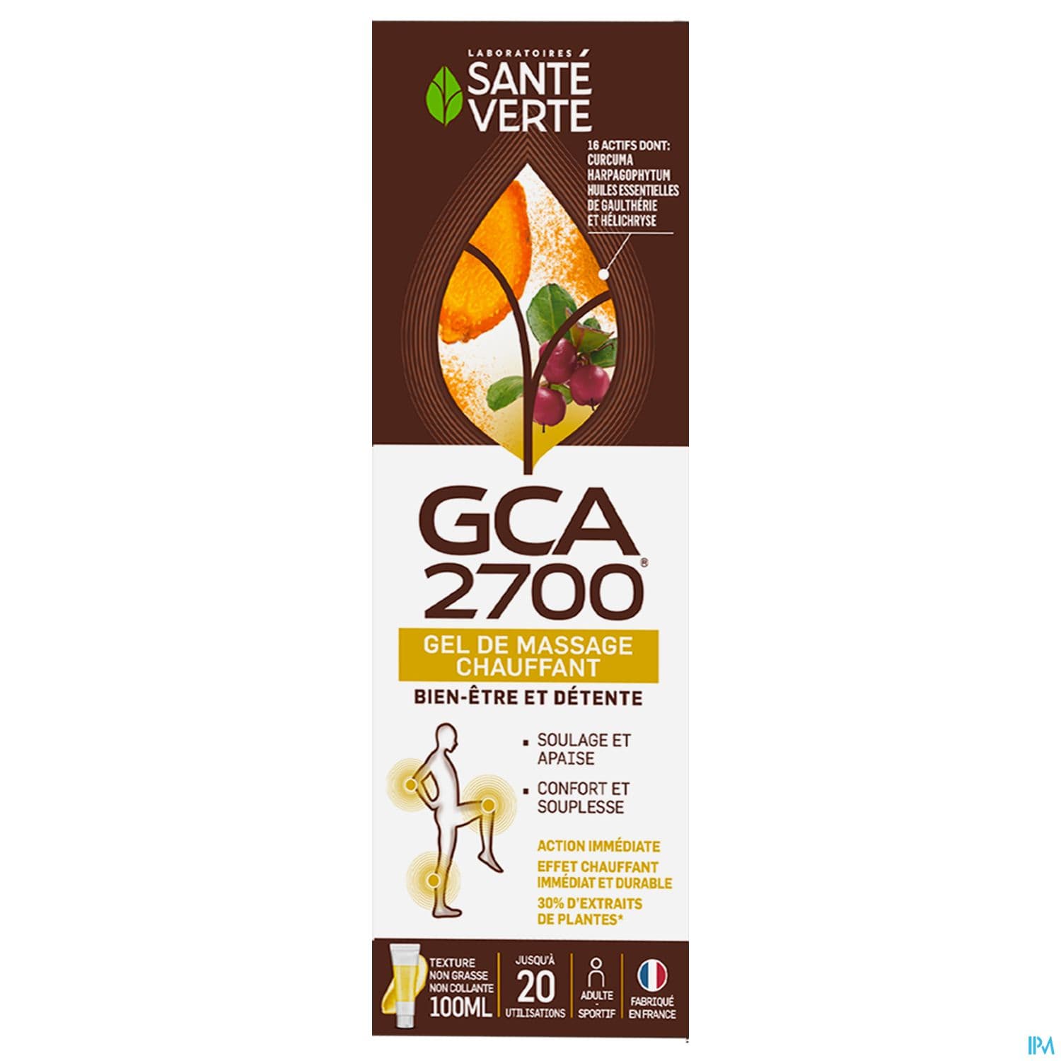 GCA 2700 SANTE VERTE GEL MASS100ML
