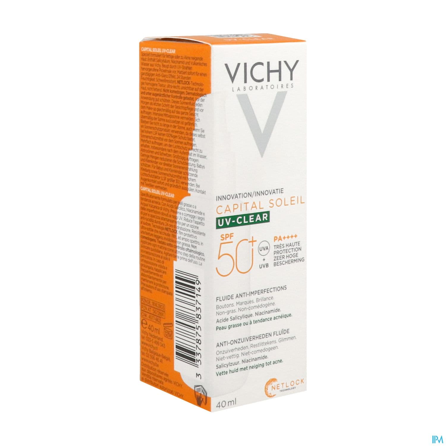 Vichy Capital Soleil Uv Clear Spf50+ 40ml