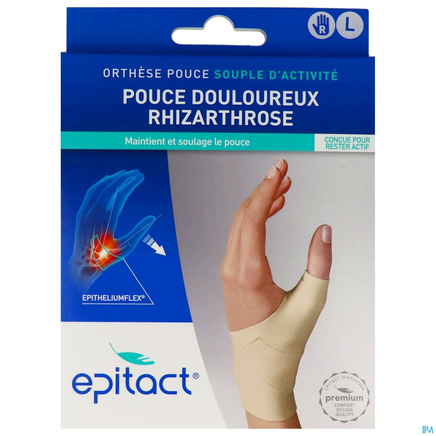 Epitact Orthese Pouce Souple Activite Droit l