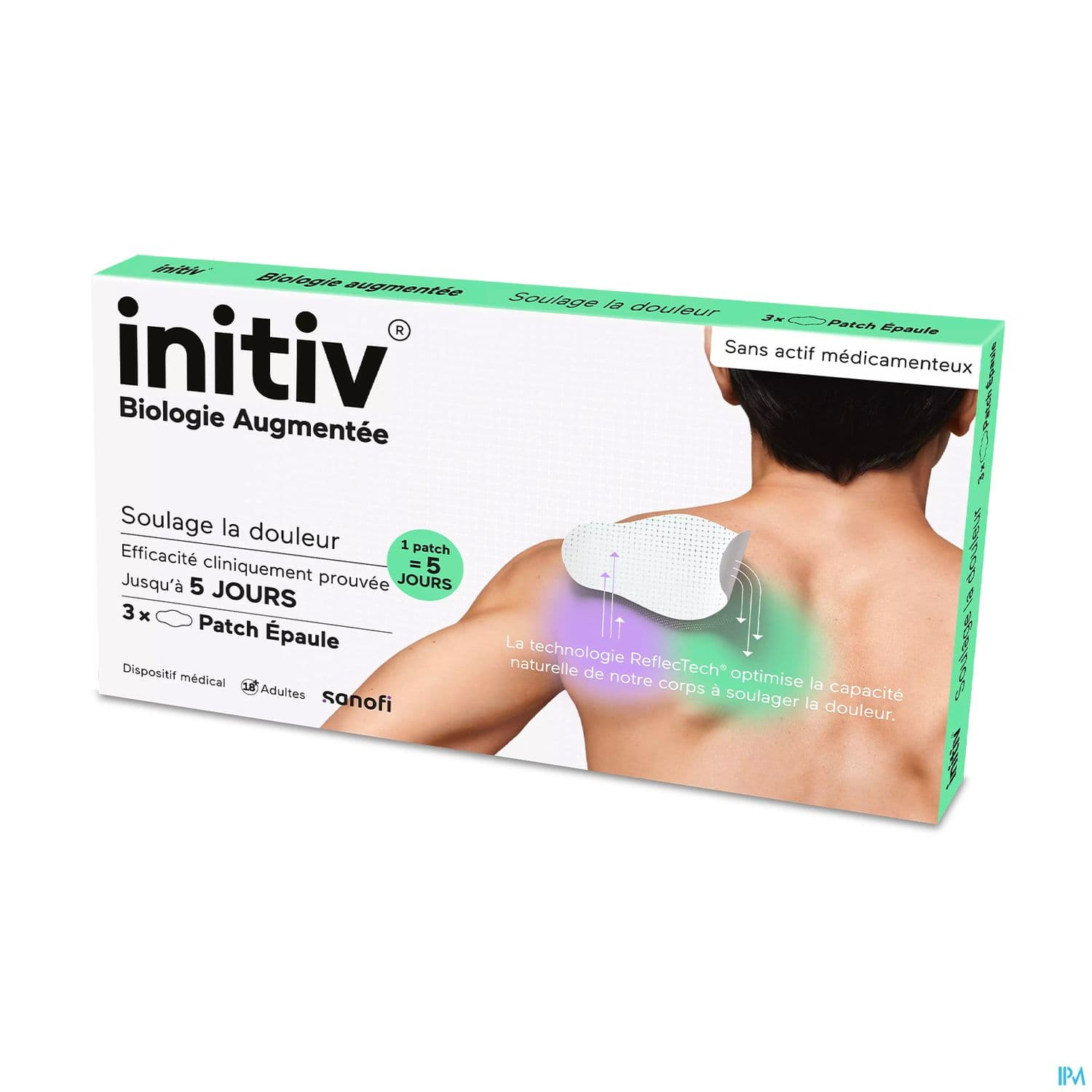 Initiv Patch Antidouleur Epaule X3