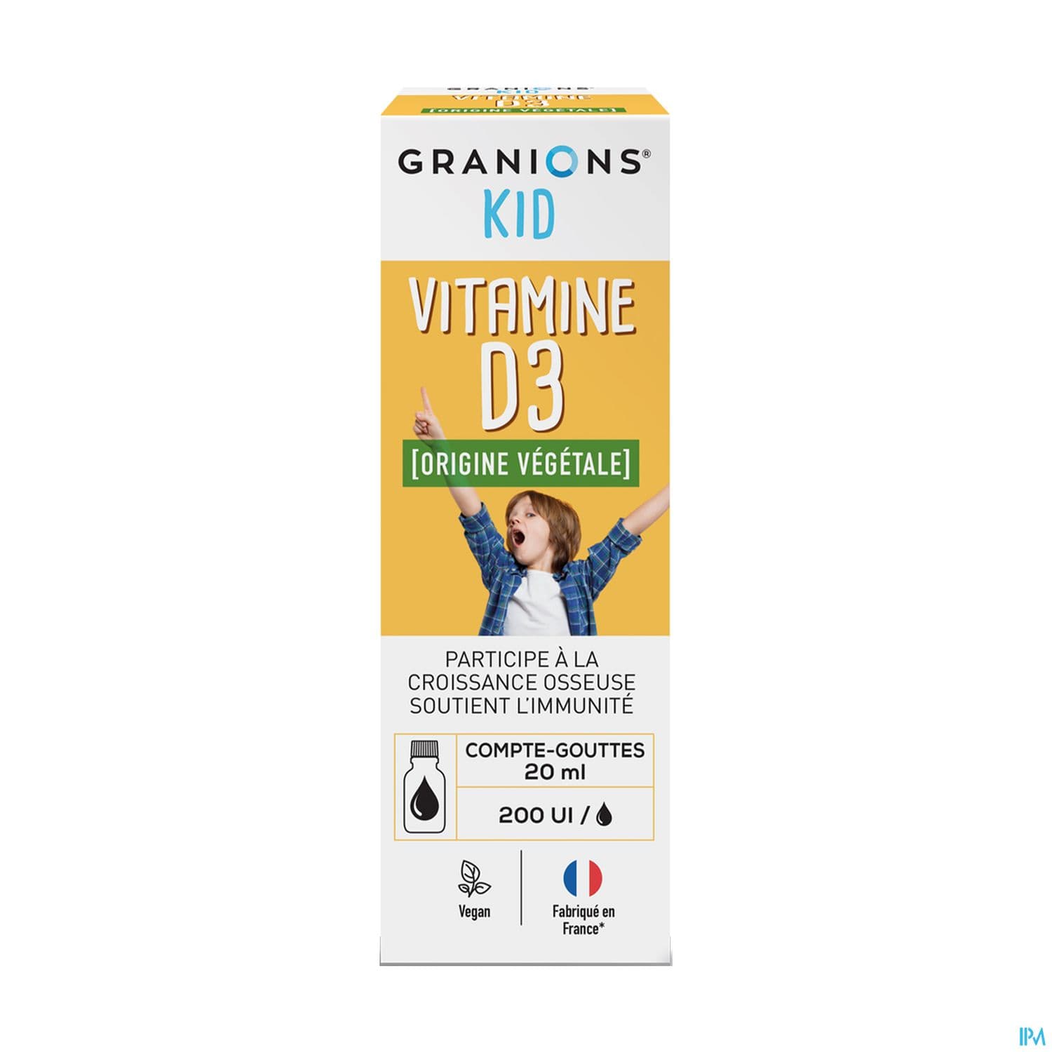 GRANIONS KID VITAMINE D3 20ML