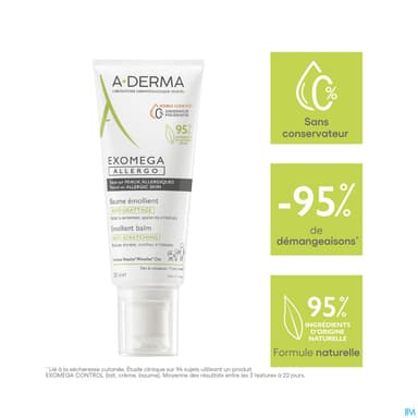 A-DERMA EXOMEGA ALLERGO 200ML