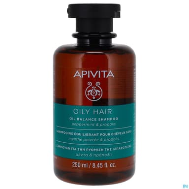 Apivita Shampooing Cuir Chevelu Gras 250ml