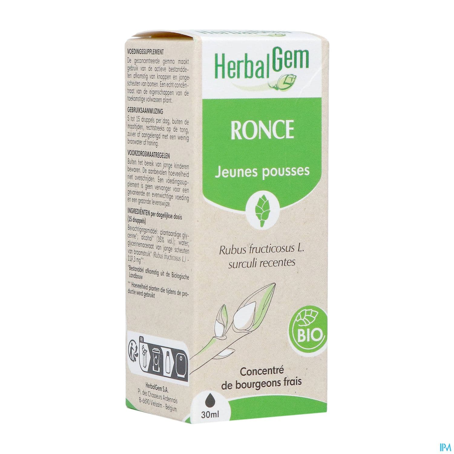 HERBALGEM MACER MER BIO RONCE 30ML