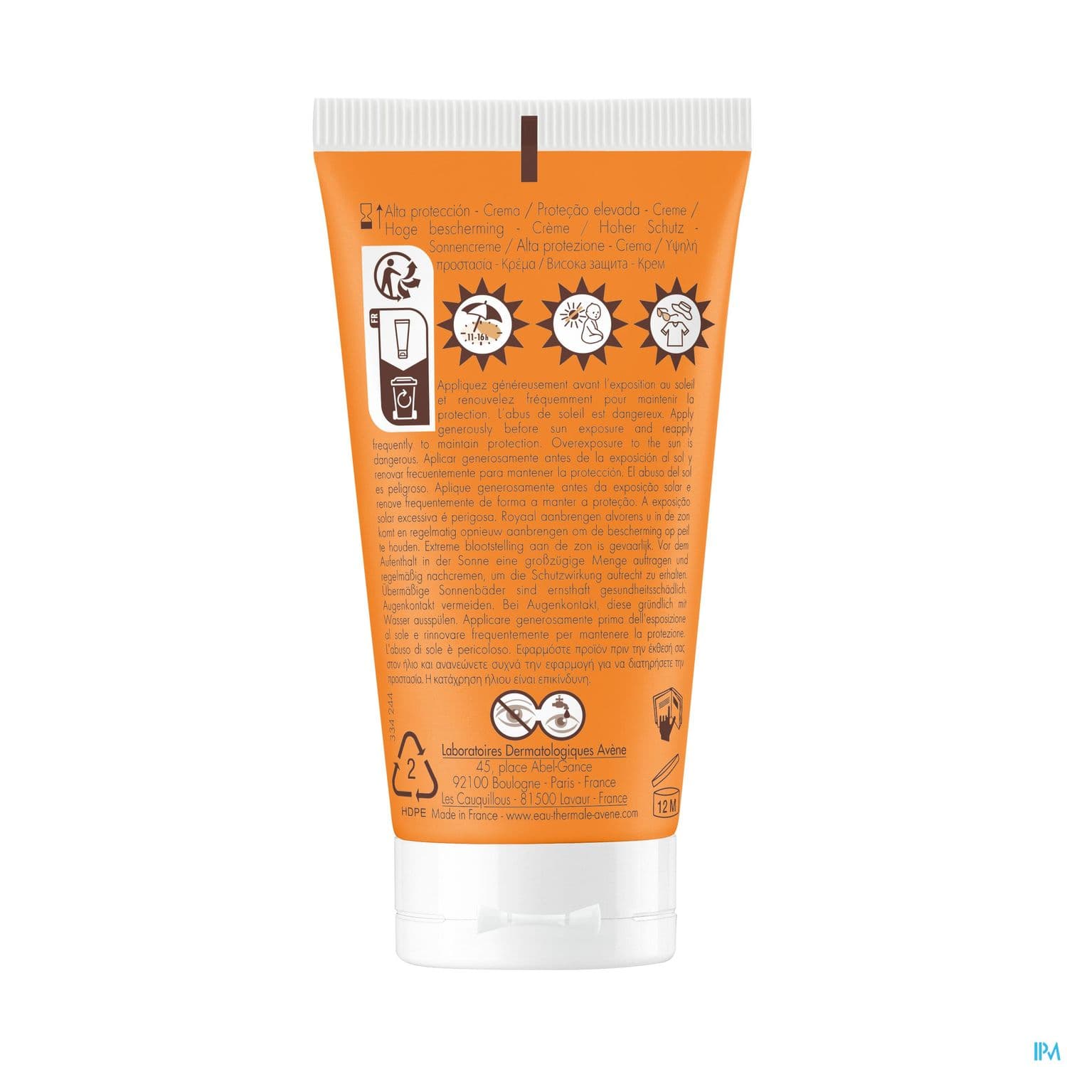AVENE SOL SPF30 CR 50ML