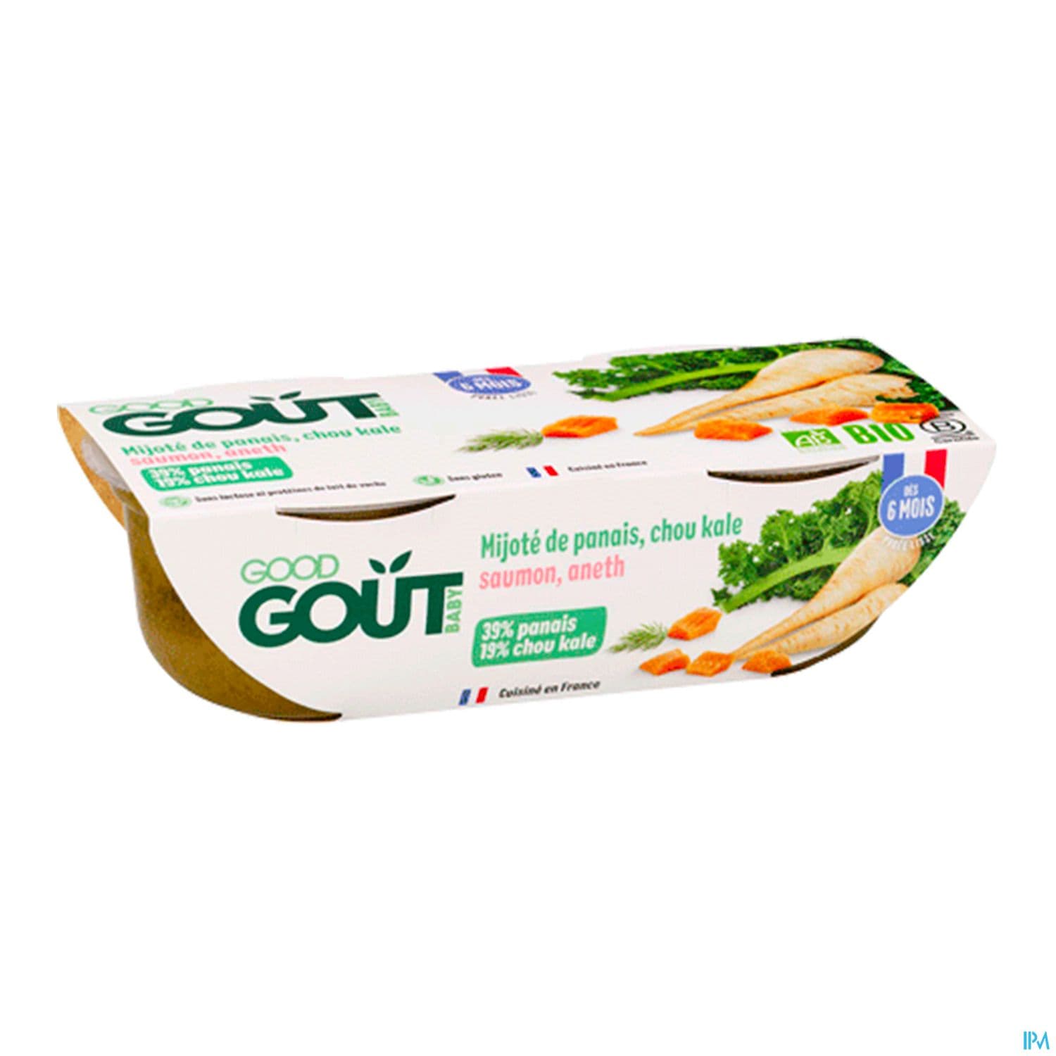GOODGOUT PAN/CHOU KALE/SAUM 190G 2 — Pharmacie Lamarck