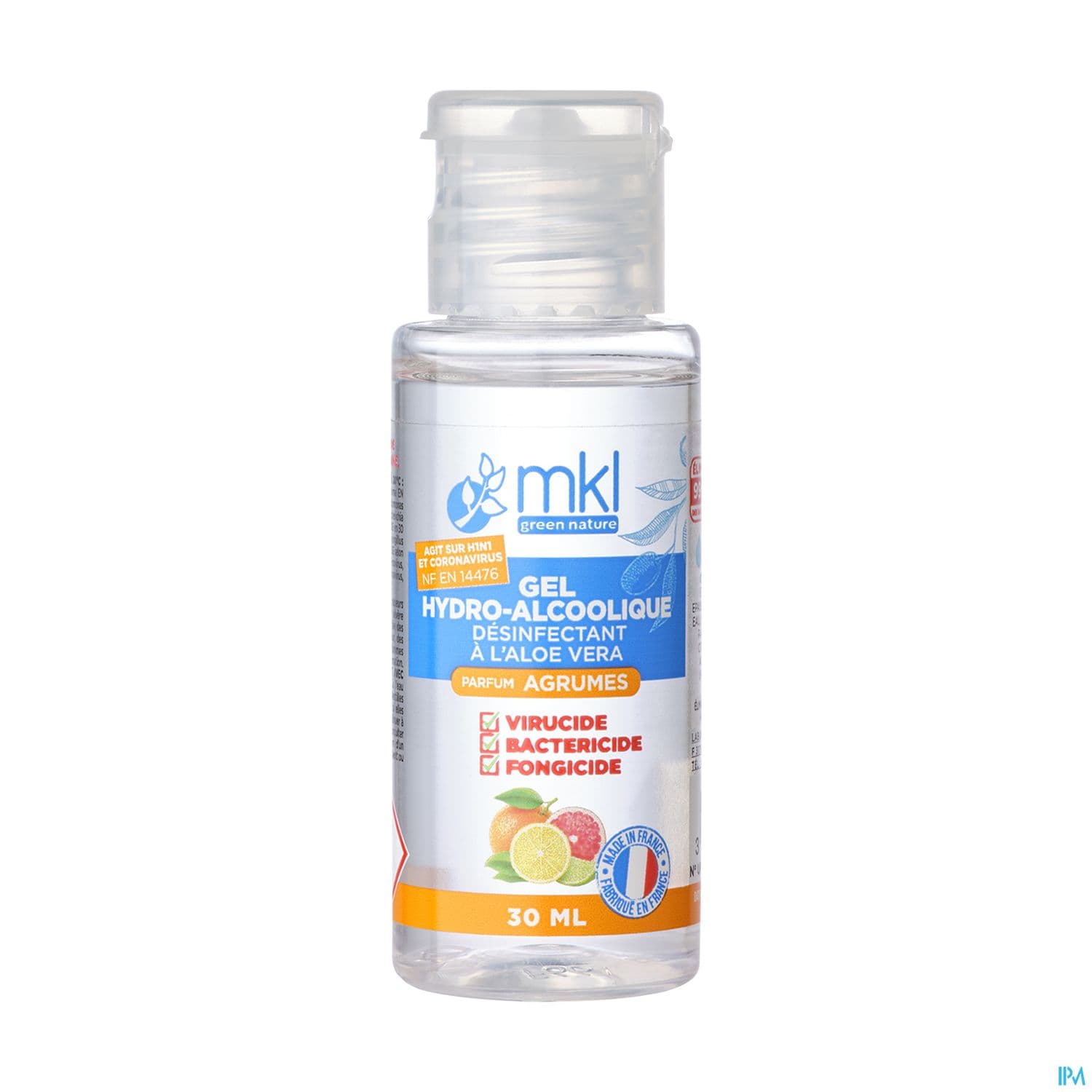 MKL GEL HYDROALCOOLIQ AGRUM 30ML