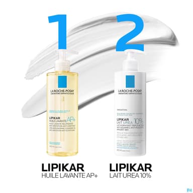 LIPIKAR UREA 10% LAIT 400ML